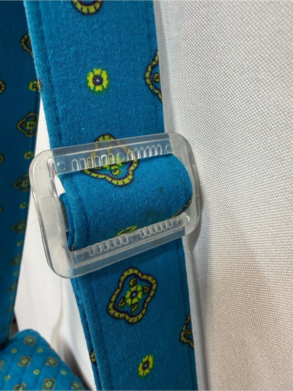 Blue & Green Quilted Paisley Messenger Bag - Women's Laptop Crossbody